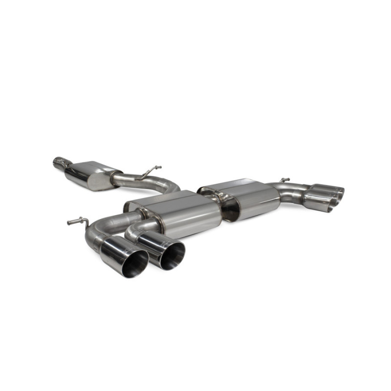 Escape cat-back Scorpion para S3 2.0 TFSI quattro 3 puertas / Sportback 8V/8V.2 (sin FAP)