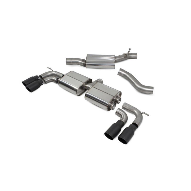 Scorpion cat-back exhaust for S3 2.0 TFSI quattro 3-door / Sportback 8V/8V.2 (non-DPF)