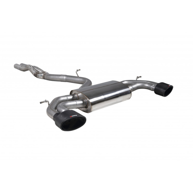 Cat-Back-Anlage ohne Mittelschalldämpfer Scorpion für Audi RS3 8V 367 PS