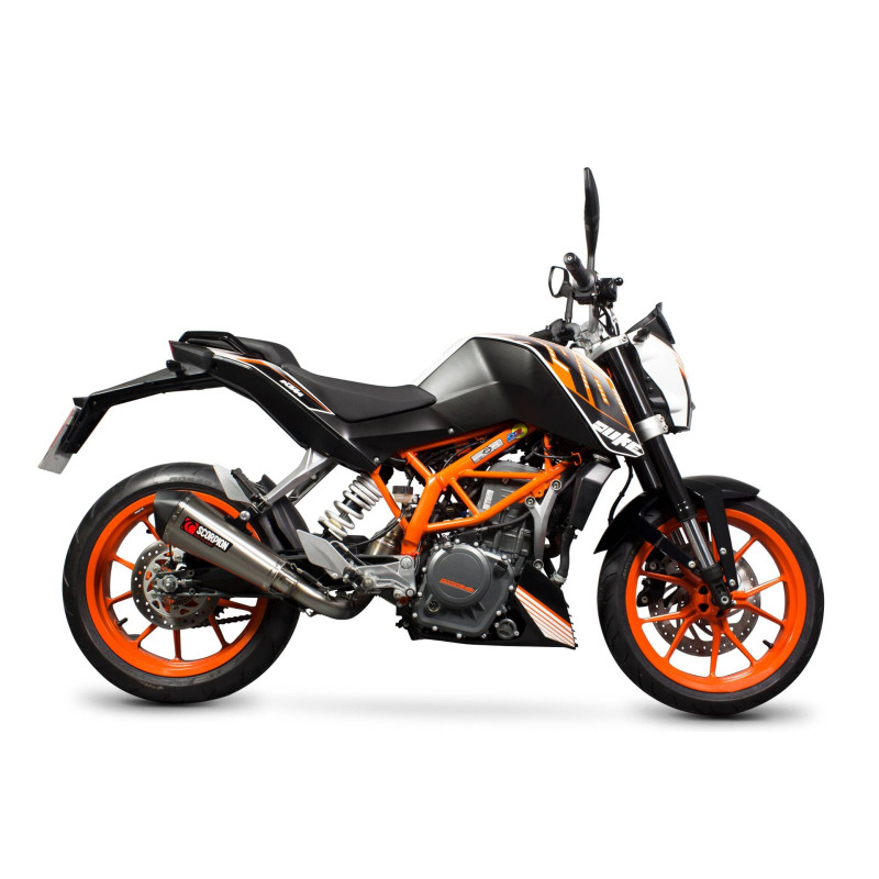 Escape cat-back Serket Taper Scorpion KTM Duke 390 2013 - 2016