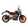 Cat-back exhaust Serket Taper Scorpion KTM Duke 390 2013-2016