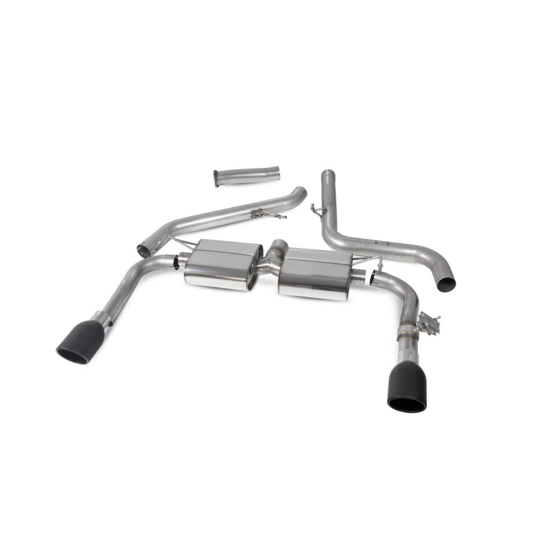 Cat-back exhaust without resonator (valved) Scorpion for Hyundai i30N Performance Fastback (DPF)