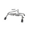 Scarico cat-back senza silenziatore centrale (con valvole) Scorpion per Hyundai i30N Performance Fastback (FAP)