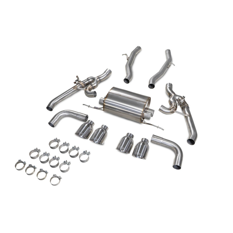 Scorpion Cat-Back Exhaust with Exhaust Valves for BMW X3 M (& Compétition)