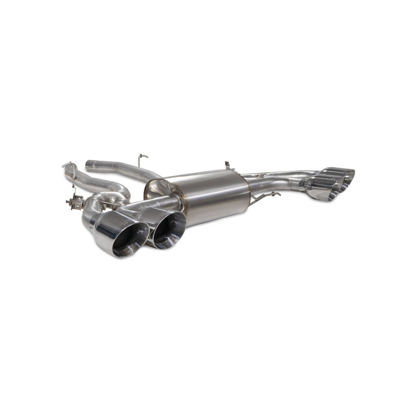 Scarico cat-back con valvole Scorpion per BMW X3 M (& Competizione)