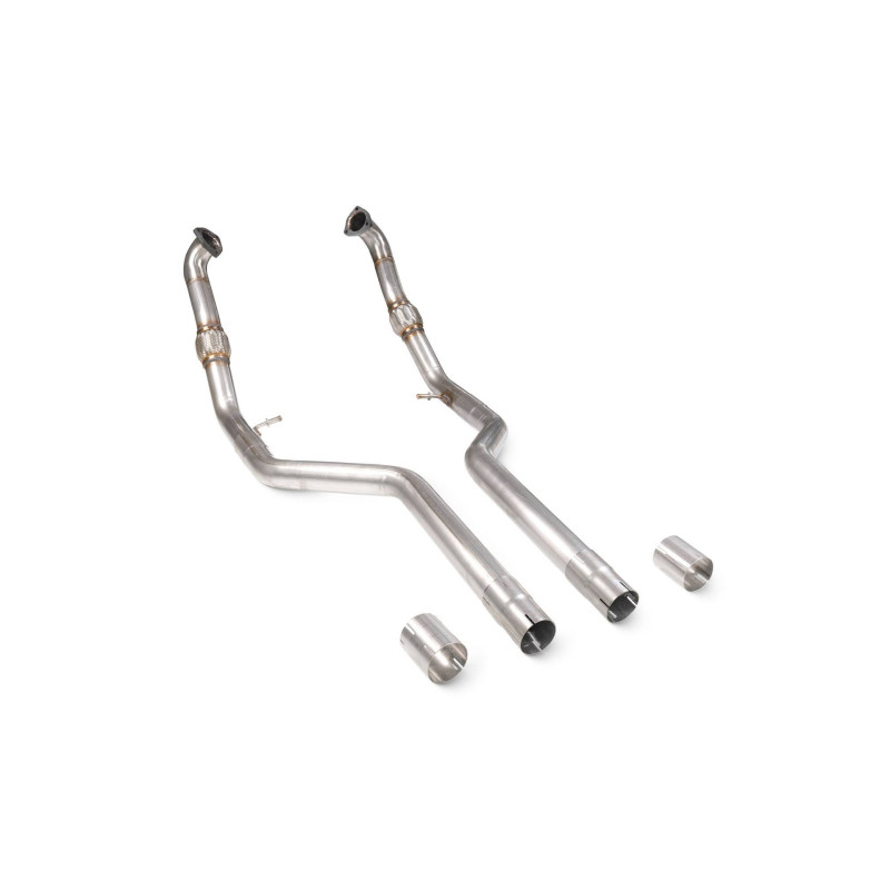 Escape cat-back sin intermedio Scorpion para Audi S4 B9 Quattro 3.0T V6 sin FAP