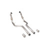 Escape cat-back sin intermedio Scorpion para Audi S4 B9 Quattro 3.0T V6 sin FAP
