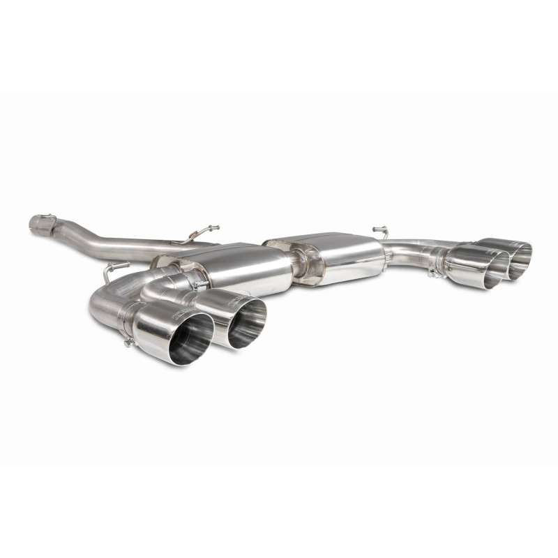 Cat-Back-Anlage ohne Mittelschalldämpfer Scorpion für CUPRA Formentor 2.0 TSI 4Drive 310