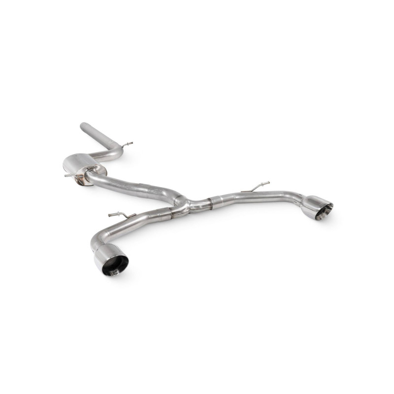 Escape cat-back sin silenciador intermedio Scorpion para CUPRA Leon 245
