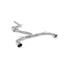 Scorpion cat-back exhaust without resonator for CUPRA Leon 245