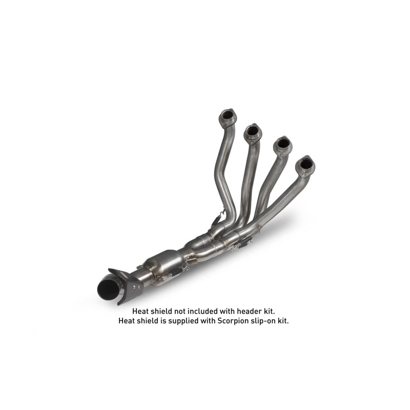 Downpipe Scorpion Kawasaki Z900 2017 - 2019