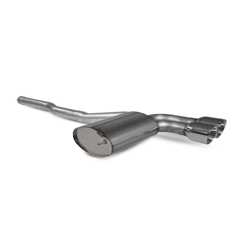 Scorpion cat-back exhaust without resonator for Mini Cooper S F56 JCW GP3
