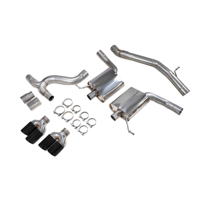 Scarico cat-back senza silenziatore centrale Scorpion per Seat Leon Cupra ST 300 4Drive