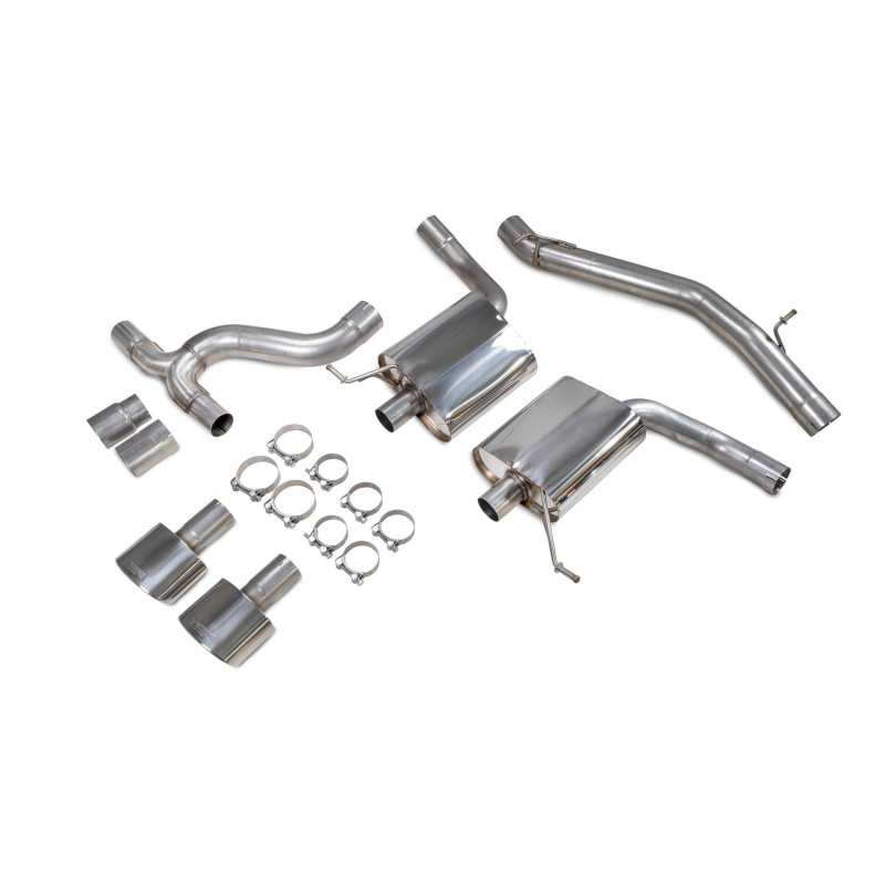 Escape cat-back sin intermedio Scorpion para Seat Leon Cupra ST 300 4Drive