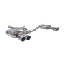 Scarico cat-back senza silenziatore centrale Scorpion per Seat Leon Cupra ST 300 4Drive