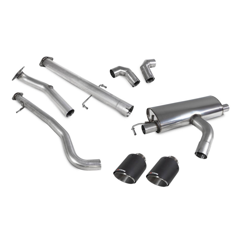 Escape cat-back sin silenciador intermedio Scorpion para Toyota GR Yaris & Circuit Pack