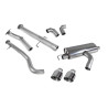 Scorpion cat-back exhaust, no resonator, for Toyota GR Yaris & Circuit Pack