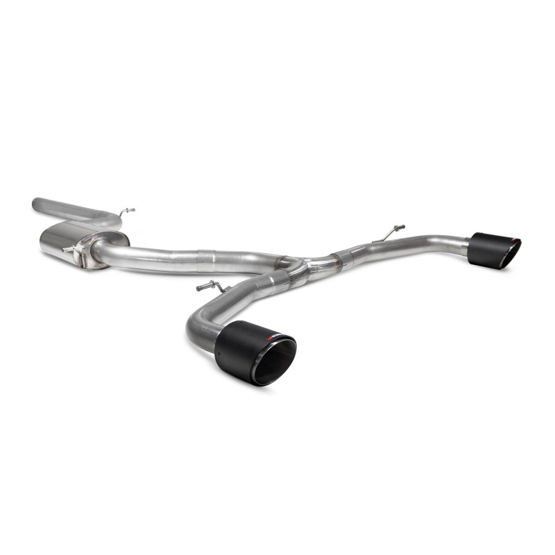 Scarico cat-back senza intermedio Scorpion per Volkswagen Golf MK8 GTi