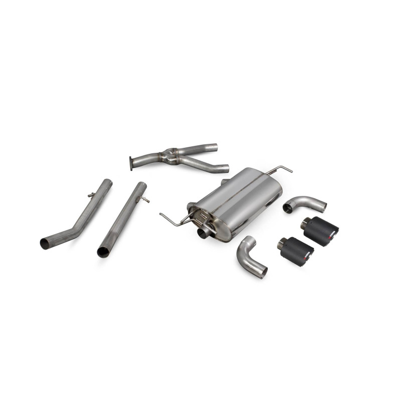 Scorpion Cat-Back Exhaust (Y-Pipe) for Nissan 370Z Without DPF Only