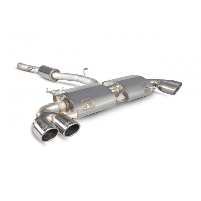 Cat-Back-Anlage Scorpion AUDI S1 2.0 TFSi Quattro