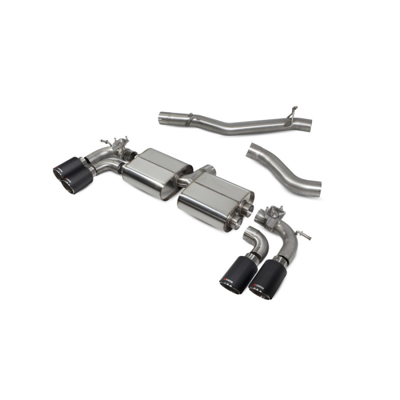 Scarico cat-back Scorpion AUDI S3 2.0T 8V 3 porte & Sportback SAUS108CF