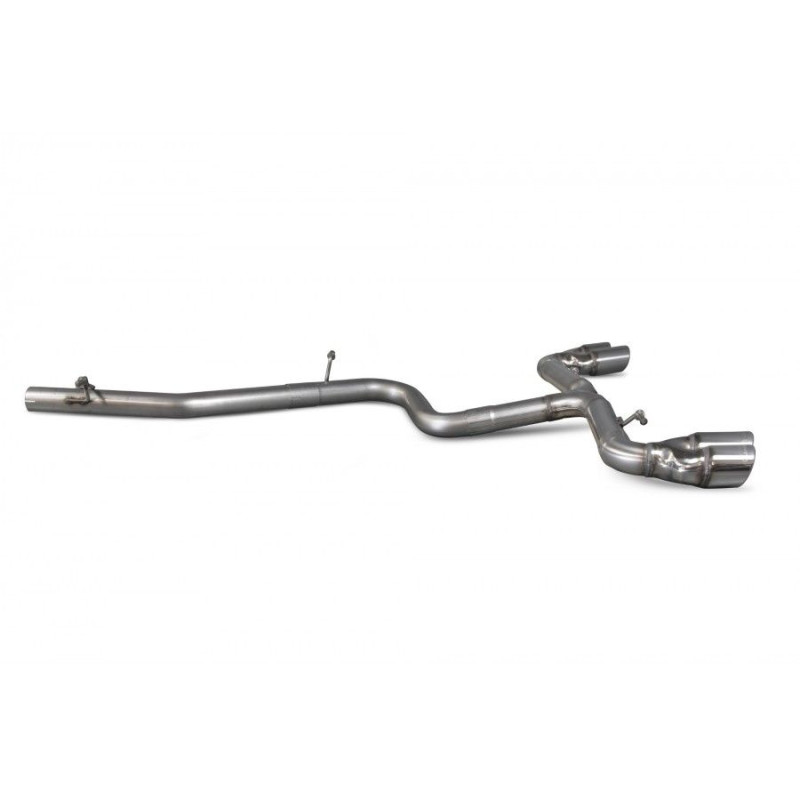 Cat-Back-Anlage Scorpion AUDI TT Mk2 2.0 TDI Quattro (ohne Cabrio)