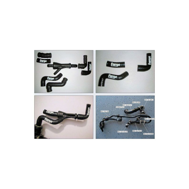 Durite silicone du reniflard d'huile Audi TT FMTTBH