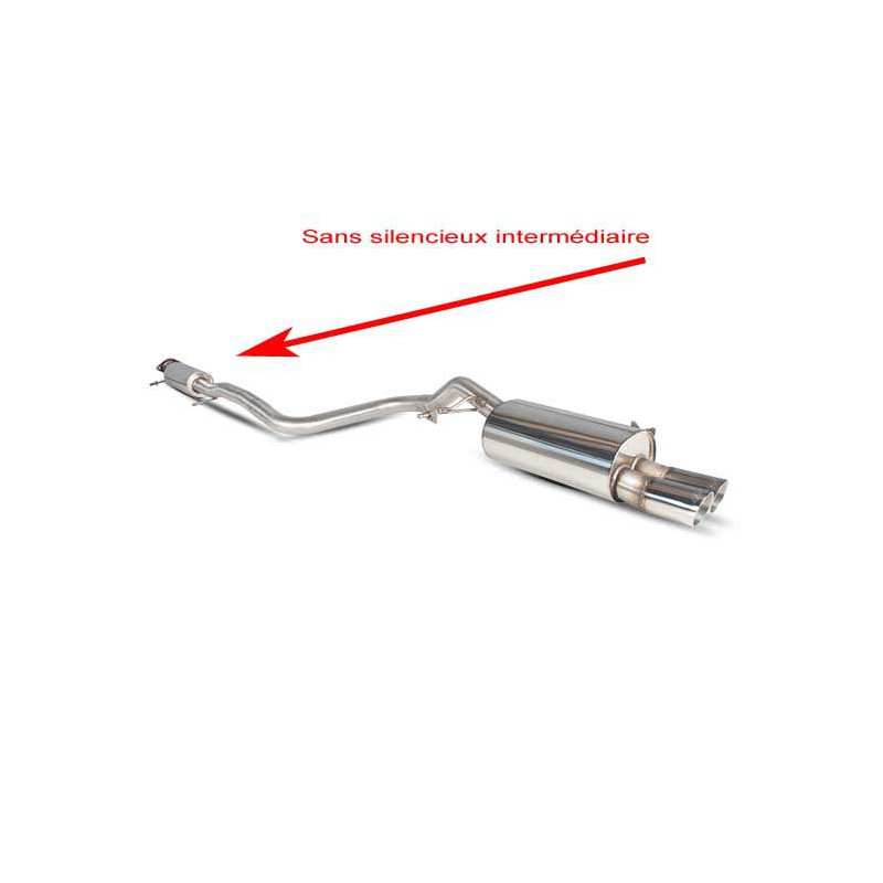 Cat-Back-Anlage Scorpion FORD Fiesta ST 180