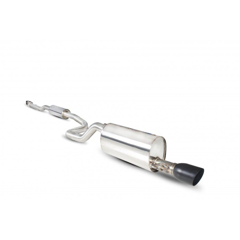 Cat-back Exhaust Scorpion OPEL Corsa D 1.4 Turbo Black Edition