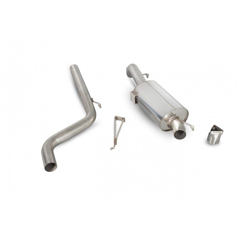 Cat-back Exhaust Scorpion OPEL Corsa D OPC