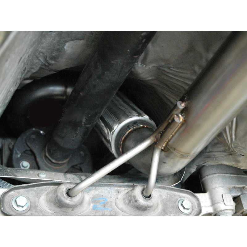 Downpipe + Décata Darkside pour  VAG QUATTRO/4MOTION 2.0 TDI (140 cv) Ctalaysé