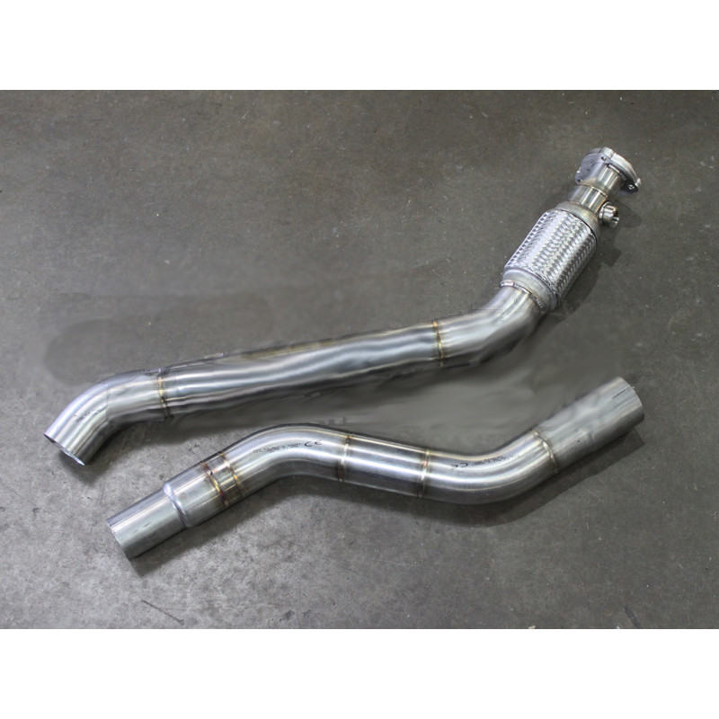 Downpipe + Decat Pipe Darkside for VAG 1.4 TDI (75/80 hp)