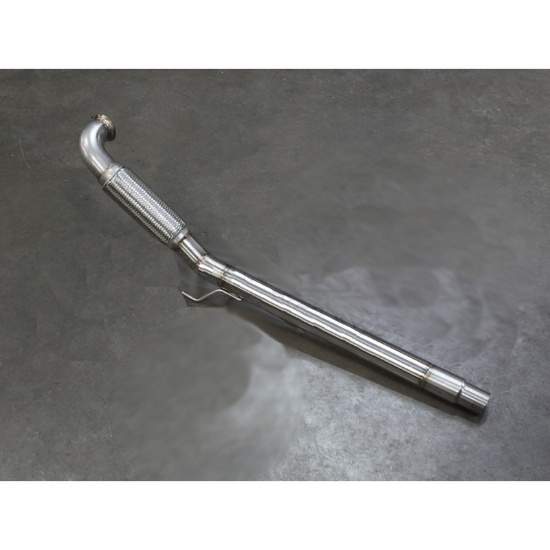 Downpipe + Décata Darkside pour VAG 2.0TDI 136CV Catalysé