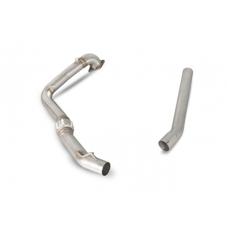 Downpipe + Kat-Ersatzrohr Scorpion VOLKSWAGEN Polo Gti 1.4TSi 180PS