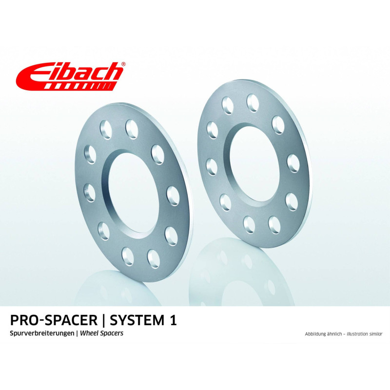 Distanziali ruote Eibach 100x4 da 8 mm