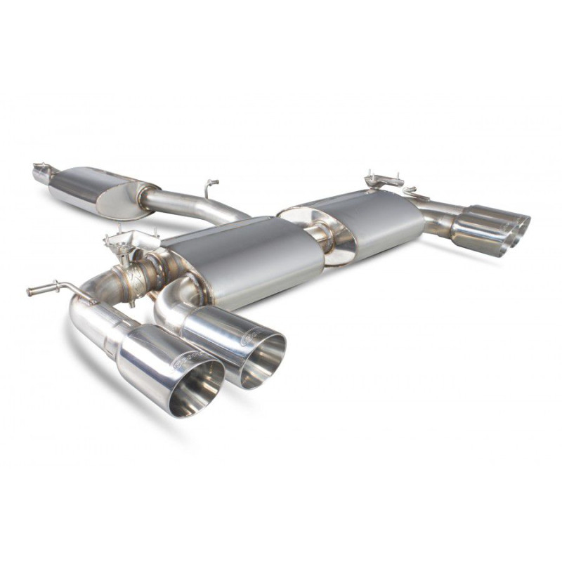 Scorpion cat-back exhaust VOLKSWAGEN Golf 7 R