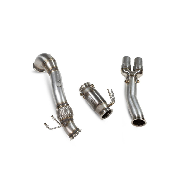 Downpipe mit Sportkatalysator (DPF-Ersatzrohr) Scorpion für Audi RSQ3 (F3)