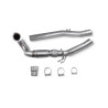 Downpipe mit Sportkatalysator Scorpion für Audi-VW S3 8Y / Golf Mk8R
