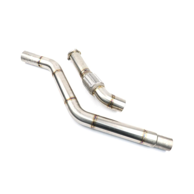 Sekundär-Downpipe mit DPF-Ersatzrohr Darkside für Audi A4/A5/Q5 2.7 oder 3.0 V6 TDi