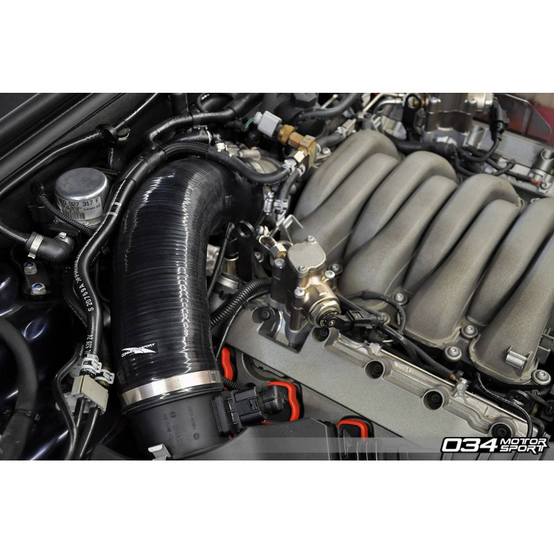Durite d'admission du boitier papillon en silicone haut débit, B8 Audi S5 4.2L FSI V8