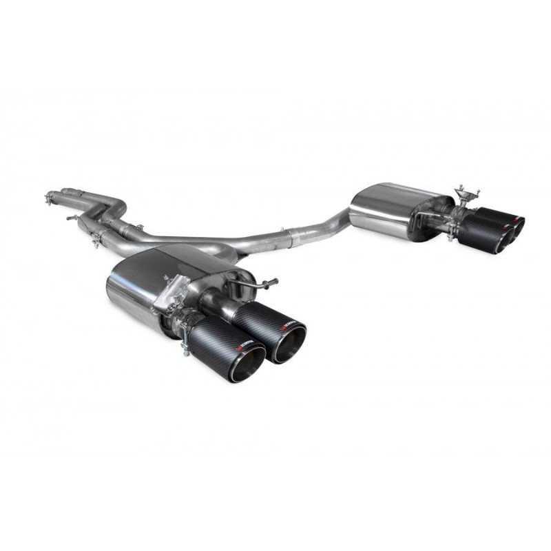 Cat-Back-Anlage Scorpion Audi S4 B9 Quattro 3.0T V6 Avant, Saloon/Sedan