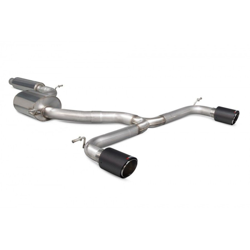 Escape cat-back Scorpion Golf Mk7.5 GTi solo FAP, incl. TCR / Performance Pack