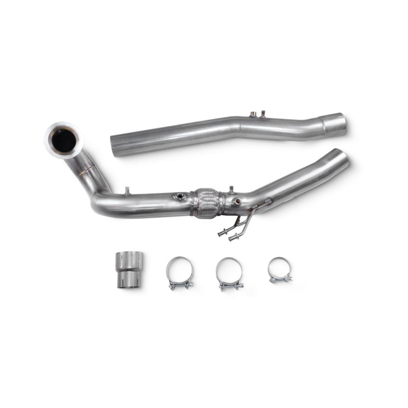 Scorpion De-cat Turbo Downpipe for Audi-VW S3 8Y / Golf Mk8R