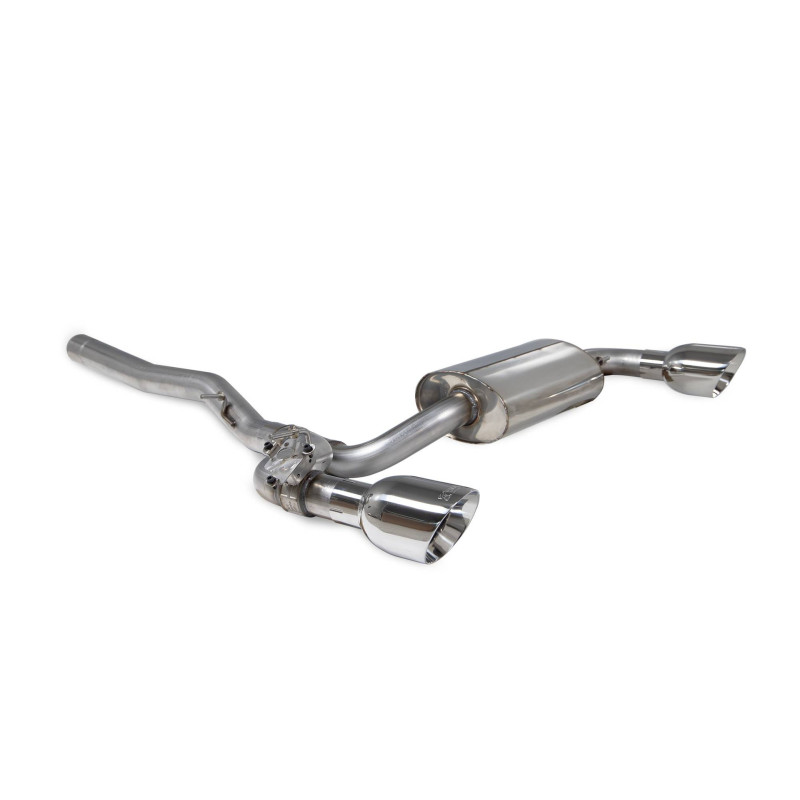 Cat-Back-Anlage (mit Abgasklappen) Scorpion für BMW M135i xDrive (F40) DPF