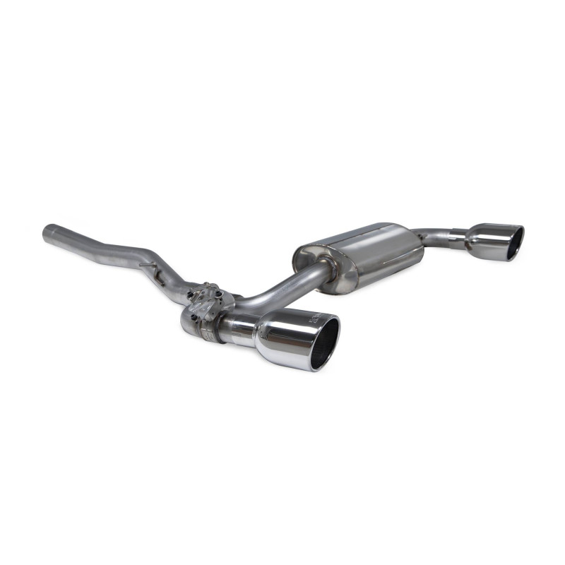 Scarico cat-back (a valvole) Scorpion per BMW M135i xDrive (F40) DPF
