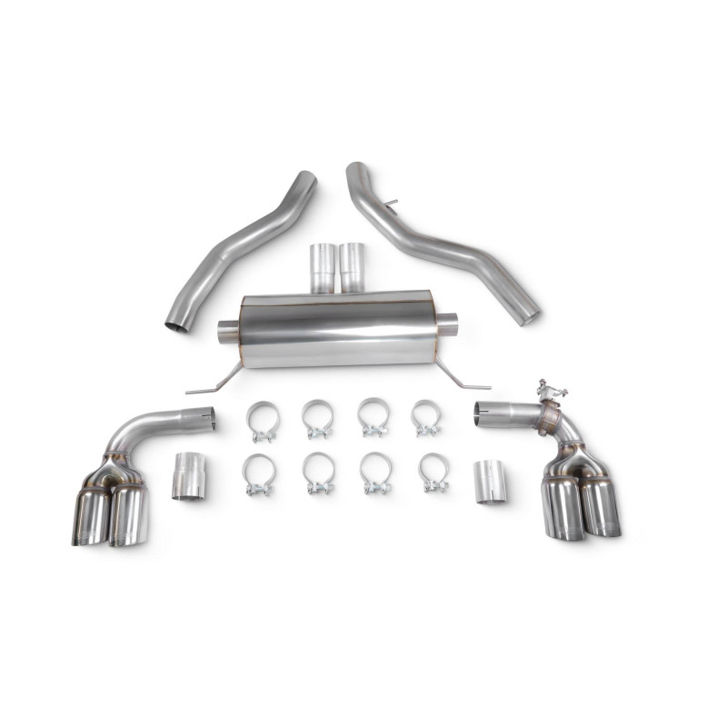 Scorpion Cat-Back Exhaust (Valved) for BMW M240i G42 and xDrive