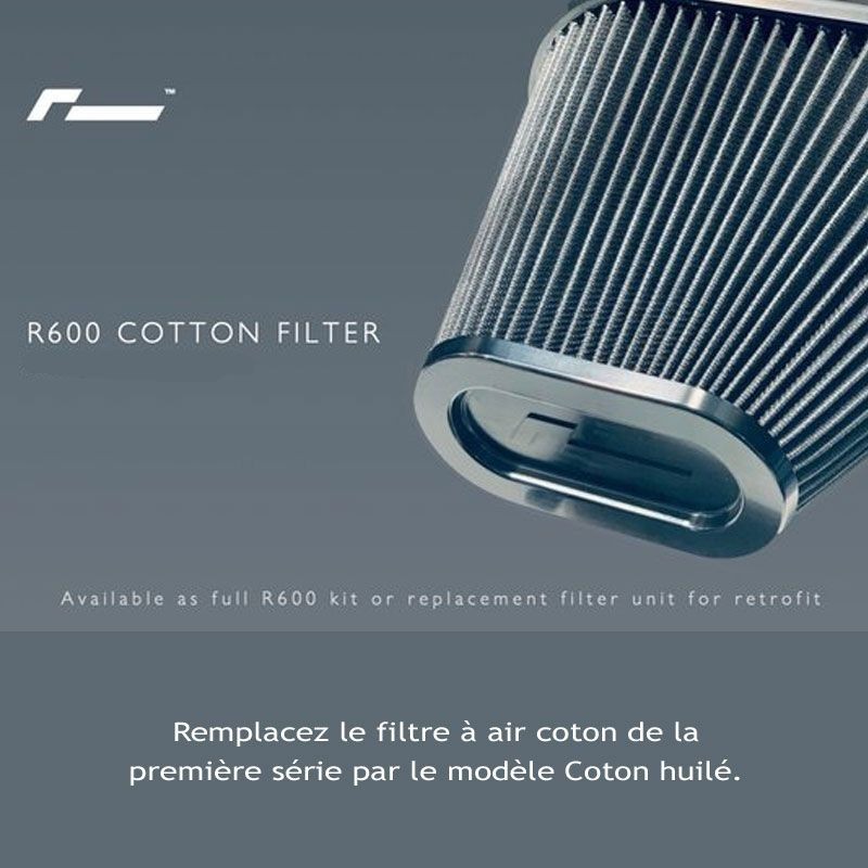Filtre de Rechange RacingLine KAD VWR en Coton Huilé - Réf: VWR12G7R601/603FO