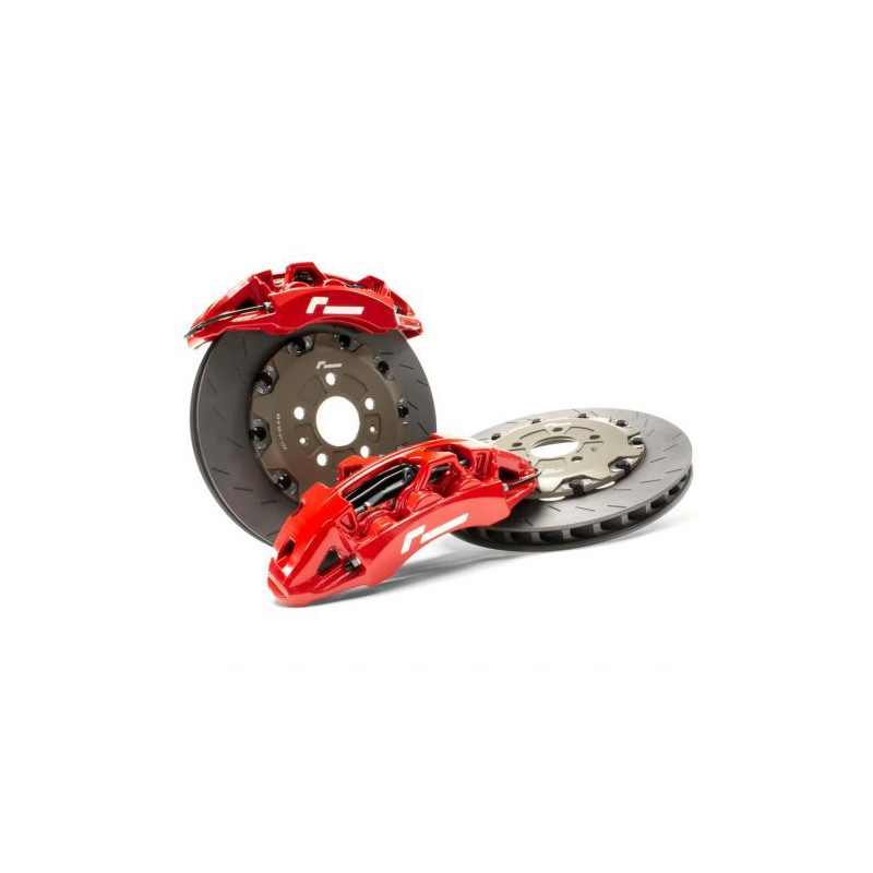 Kit de frenos grandes delantero Racingline 380mm 6 pistones Golf 5/6, A3/S3 8P, Scirocco, Leon 2, Octavia 2 VWR650003