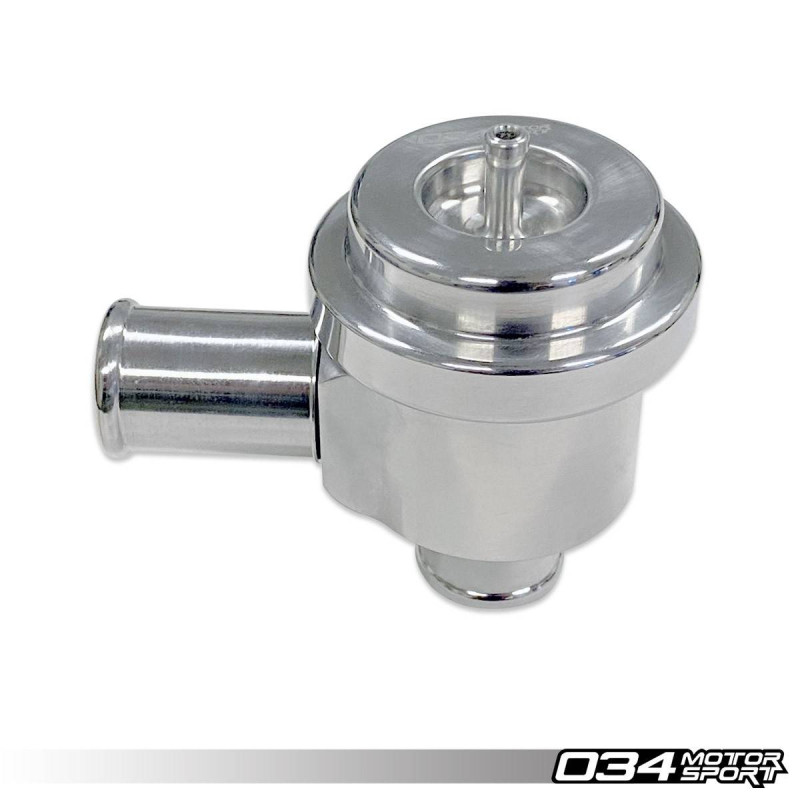 Dump valve 034 motorsport couleur Black pour moteurs 1.8T, 2.7T ou 2.2T VAG