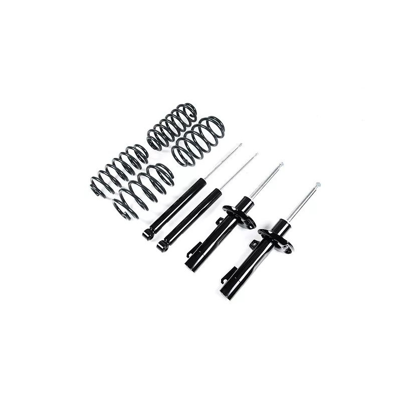 Kit de muelles y amortiguadores deportivos Racingline para FWD Golf 5/6, A3 8P, Leon 2 VWR30G5GT
